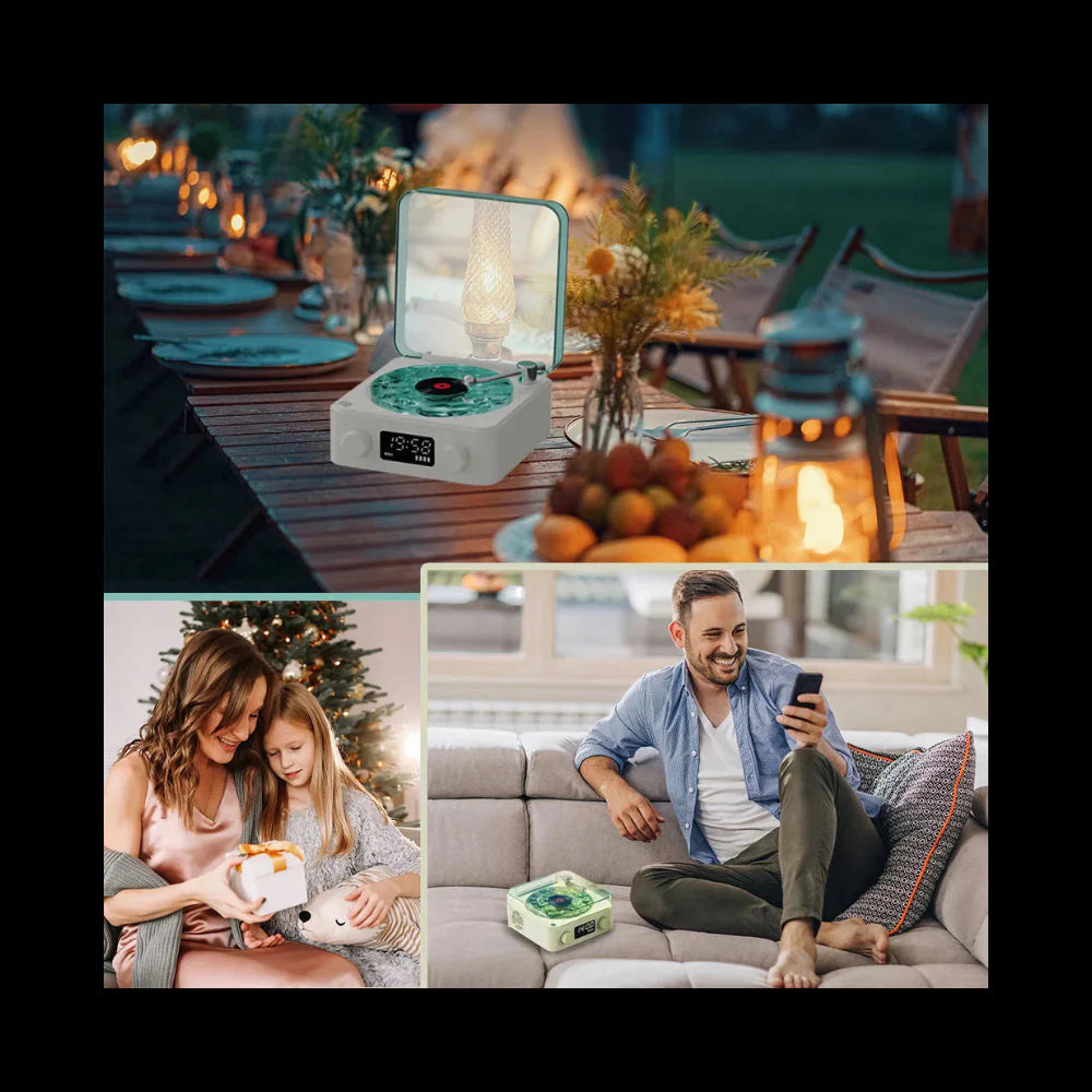 Mini Retro White Noise Bluetooth Speaker